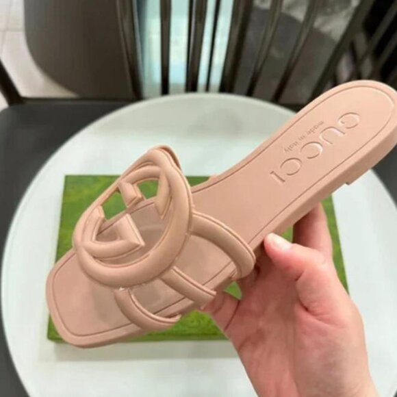 Gucci Palma rubber slides 39 - Picture 2 of 5